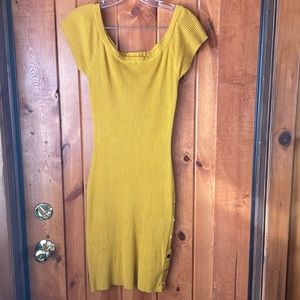 Guess Dress Yellow Size L